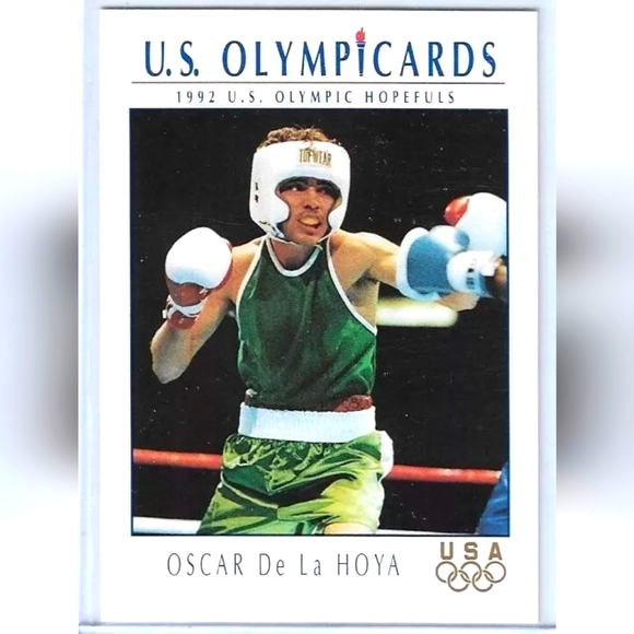 Oscar De La Hoya 🥊 Boxing Trading Card Impel #23 🔥 Golden Boy of Boxing - Picture 1 of 4